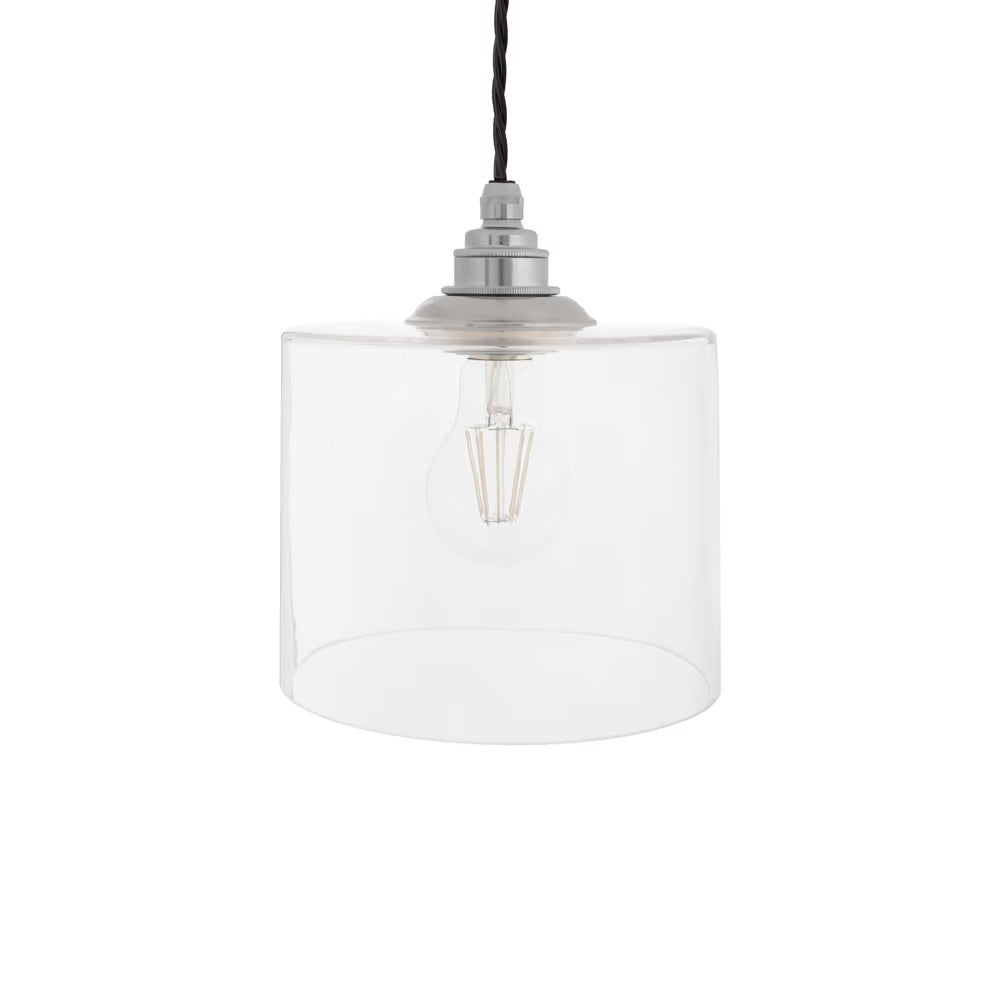 Lowell Petite Clear Glass Pendant Light