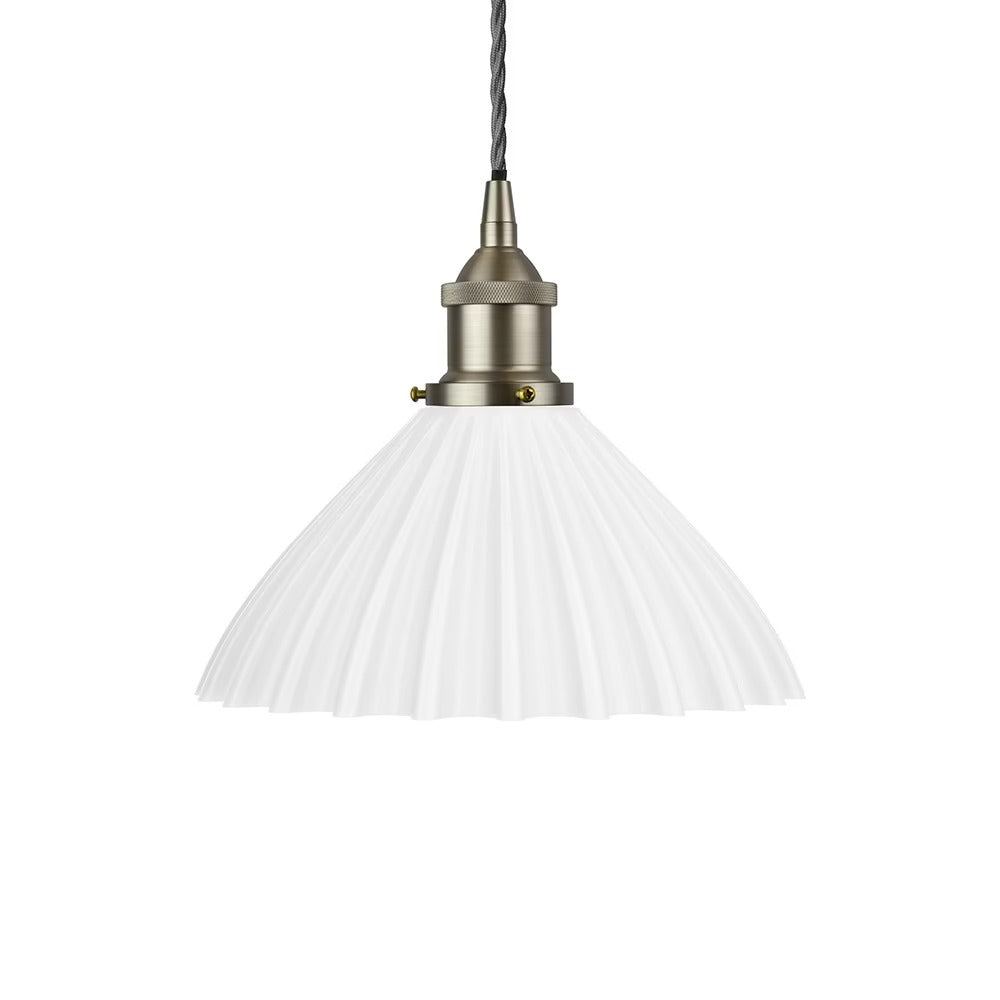 Scallop Shell Surf White Pendant Light