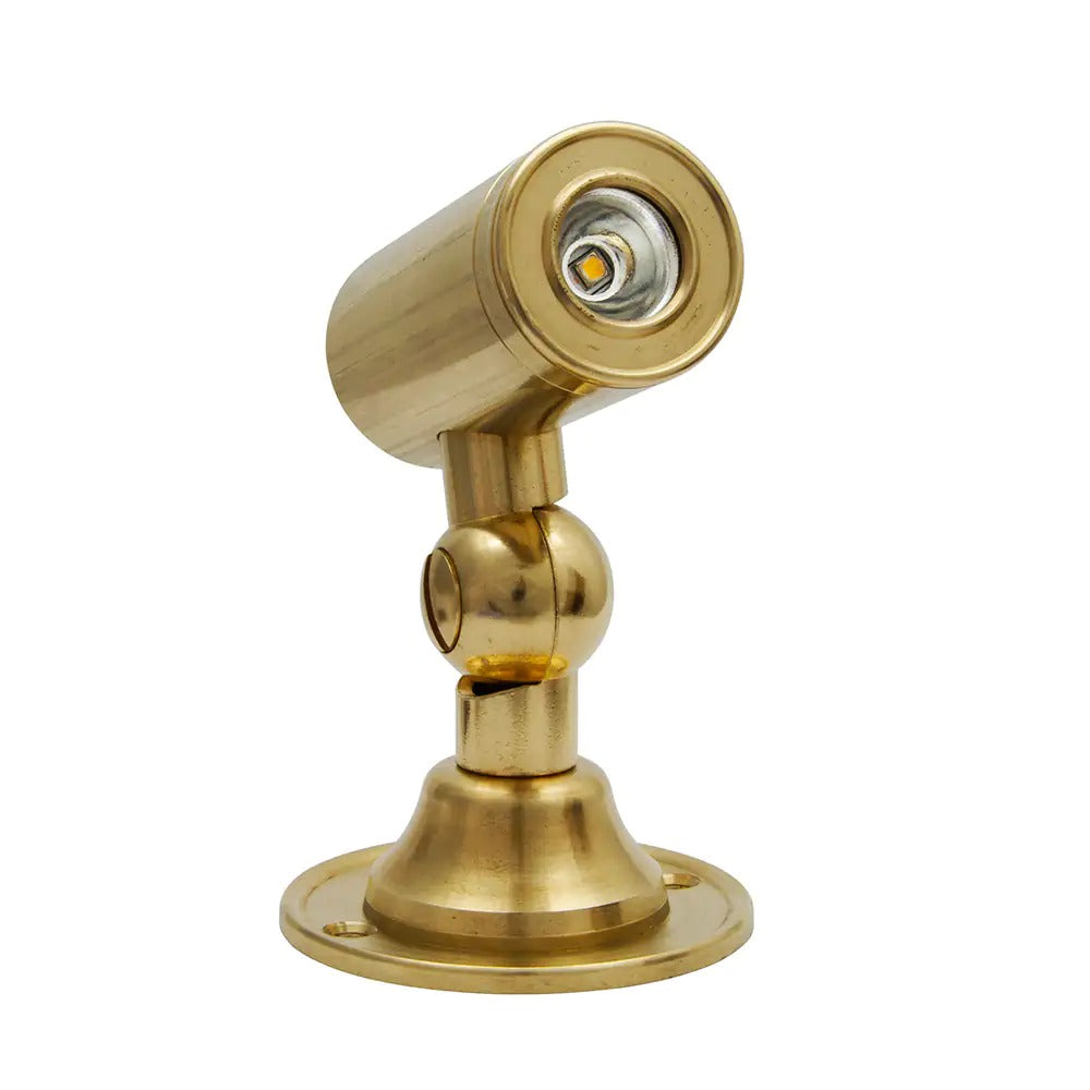 Soho Lighting Chelsea IP68 Solid Brass Traditional Spot Light 12V DC 3000K with 3 Metre Cable