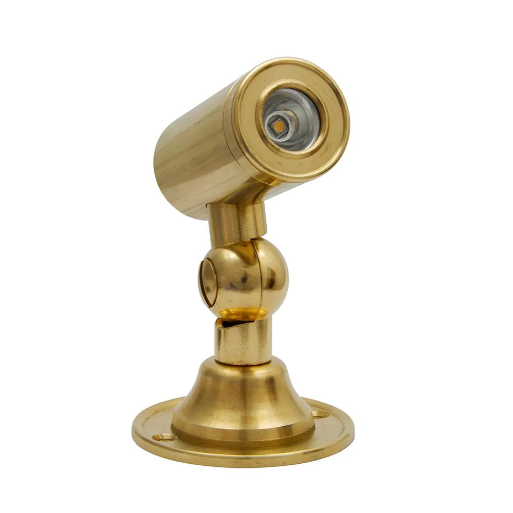 Soho Lighting Chelsea IP68 Solid Brass Traditional Spot Light 12V DC 4000K with 3 Metre Cable