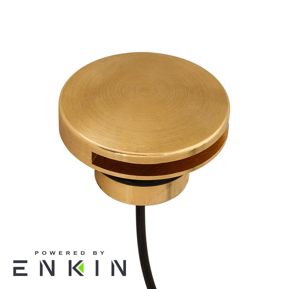 Soho Lighting Chelsea IP68 Solid Brass Step / Wall Light 12V DC 3000K with 3 Metre Cable