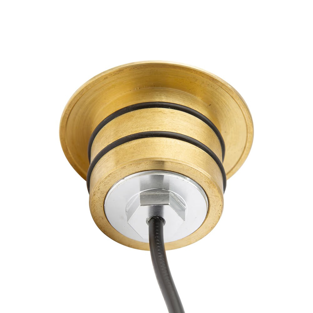 Soho Lighting Chelsea IP68 Solid Brass Uplighter Floor Light 12V DC 3000K