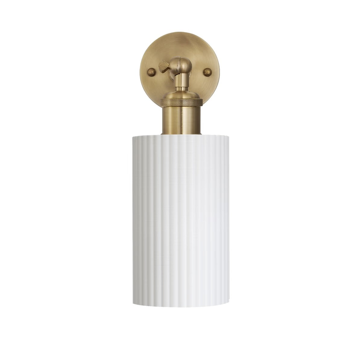 Ionian Ripple Shallow Surf White Wall Light