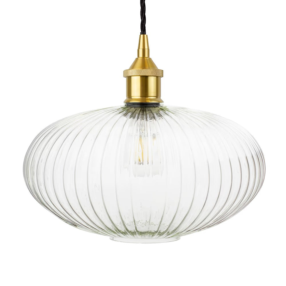 Henley Ellipse Glass Pendant Light
