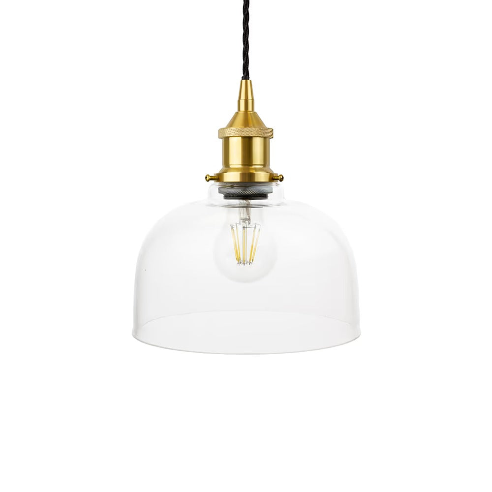Tennyson Clear Glass Pendant Light