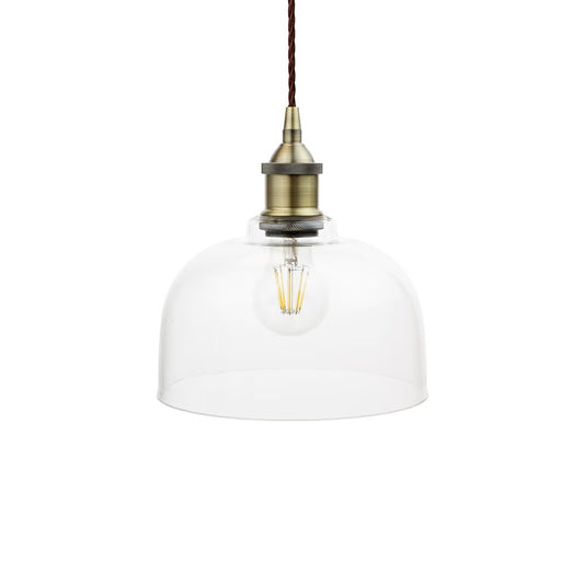 Tennyson Clear Glass Pendant Light