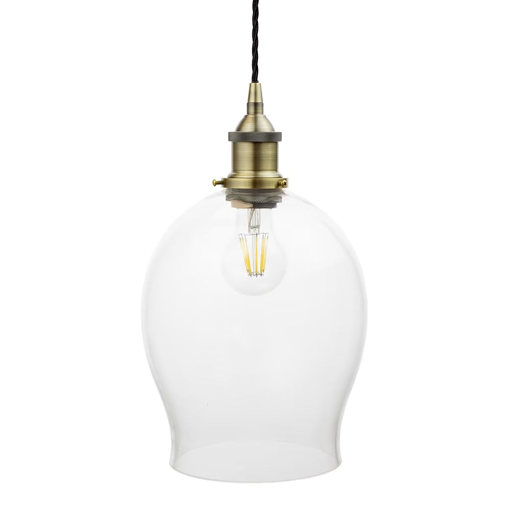 Marlowe Clear Glass Pendant Light