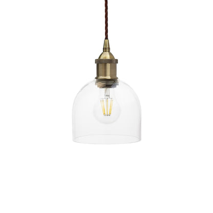 Larkin Clear Glass Pendant Light