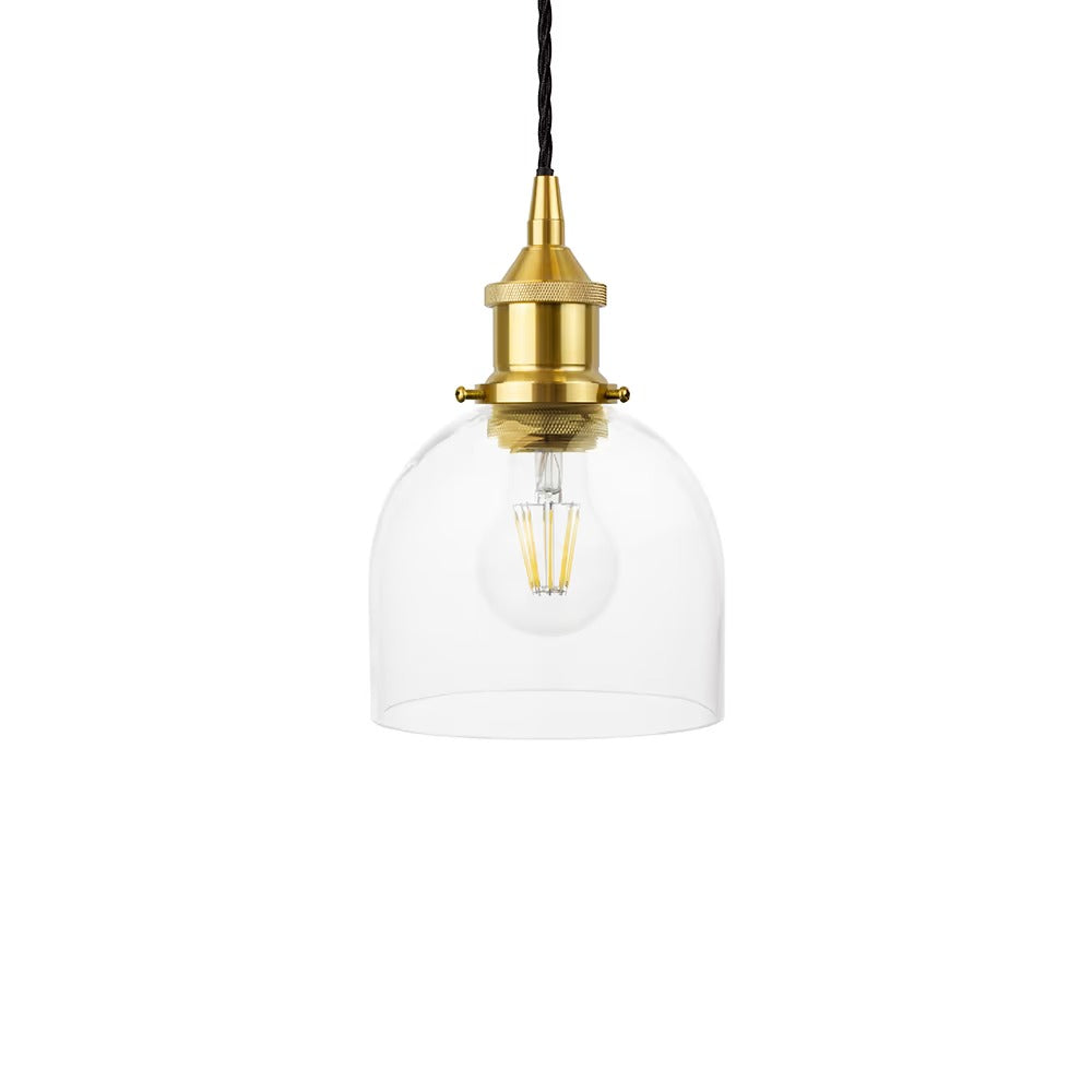Larkin Clear Glass Pendant Light