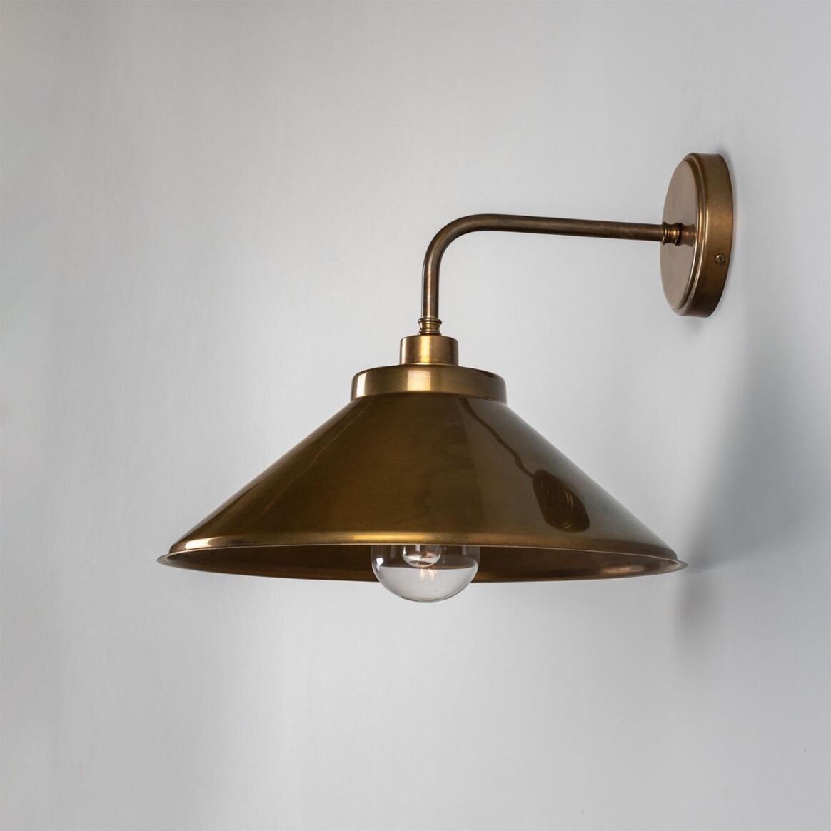 Nerissa Brass Bathroom Wall Light 37.5cm