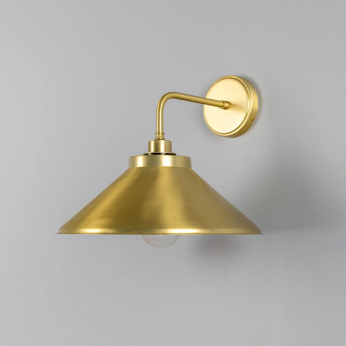 Nerissa Brass Bathroom Wall Light 37.5cm