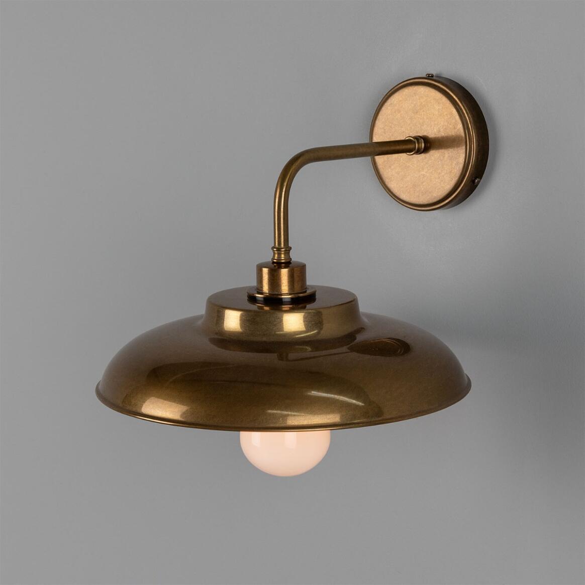 Darya Brass Outdoor Wall Light 31.5cm