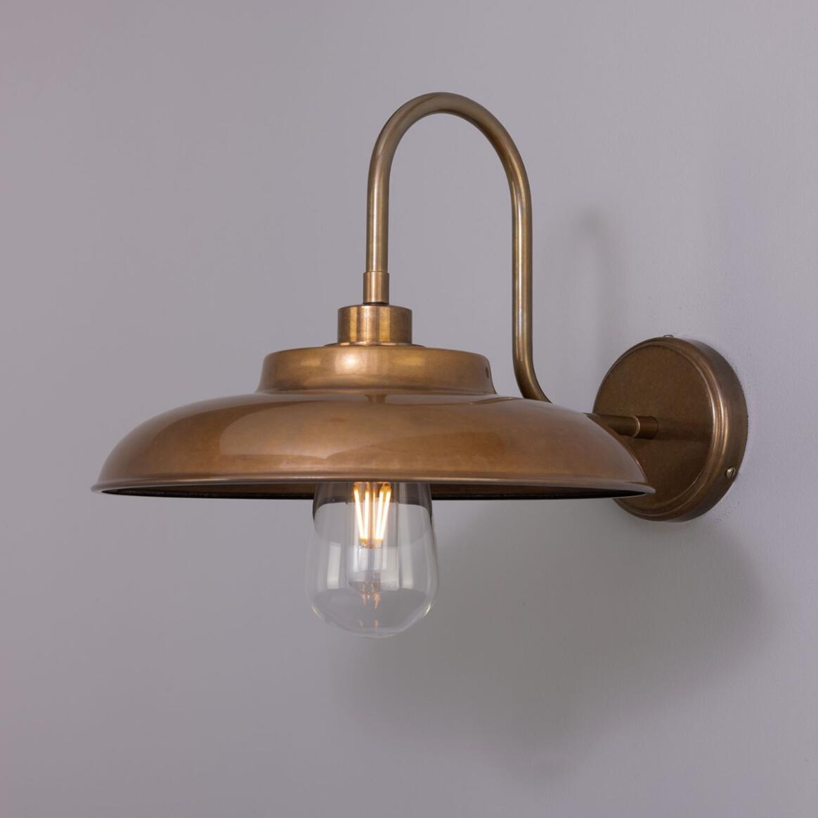 Darya Swan Neck Bathroom Wall Light 32cm