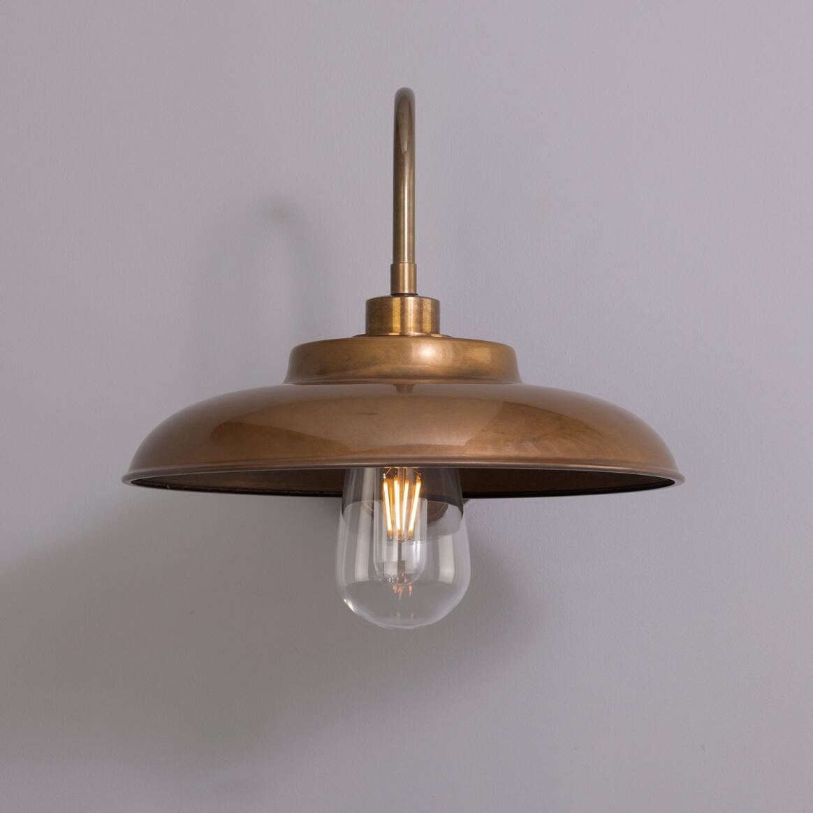 Darya Swan Neck Bathroom Wall Light 32cm