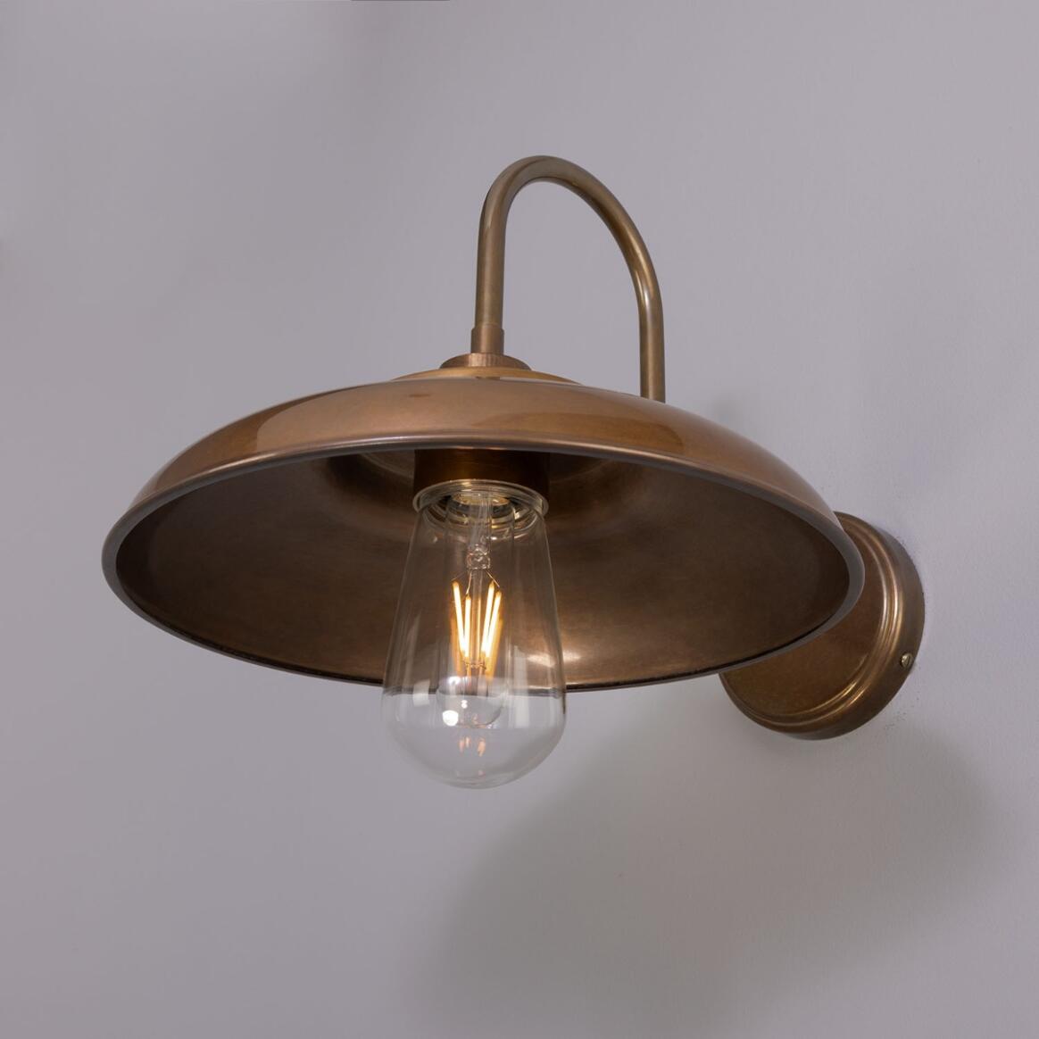 Darya Swan Neck Bathroom Wall Light 32cm