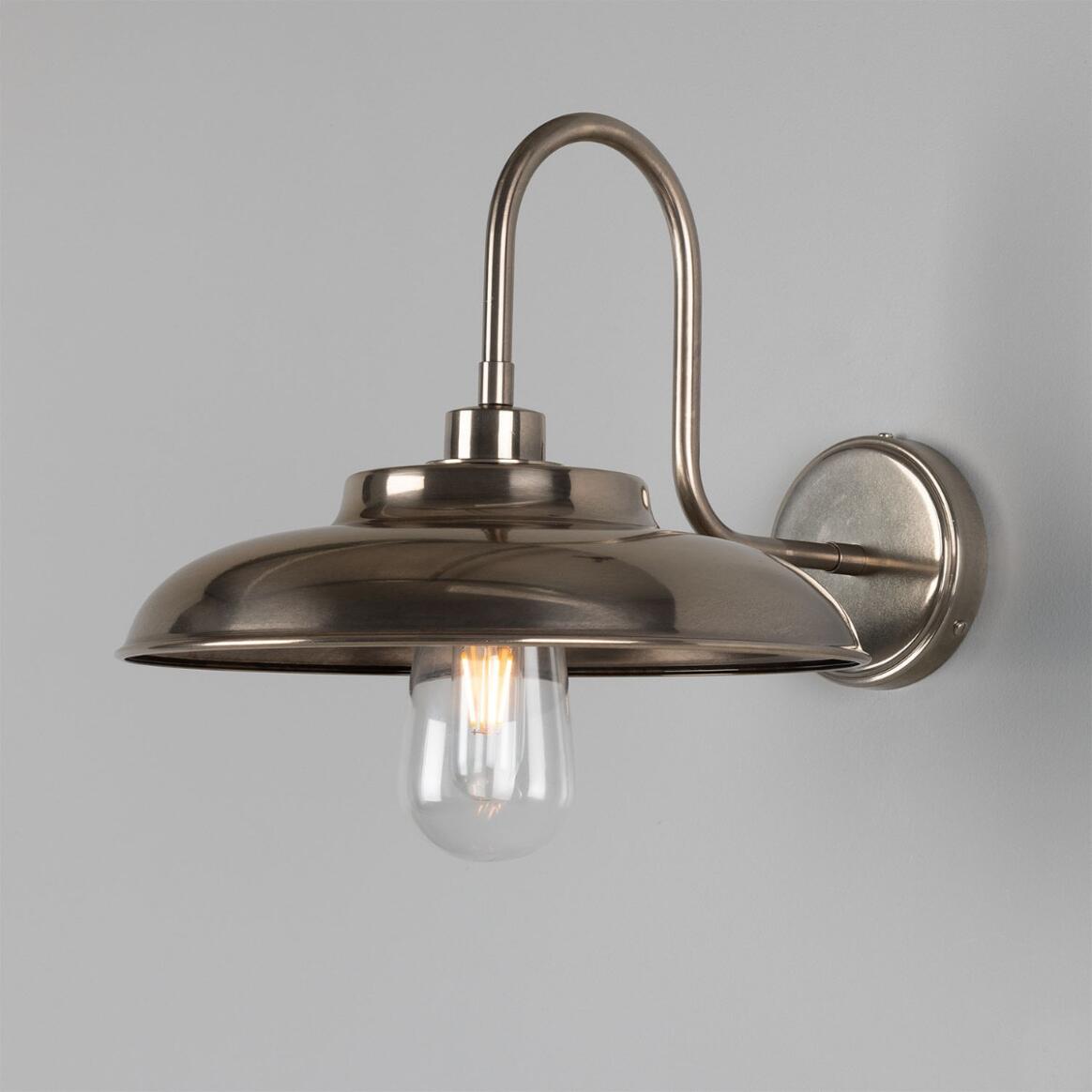 Darya Swan Neck Bathroom Wall Light 32cm