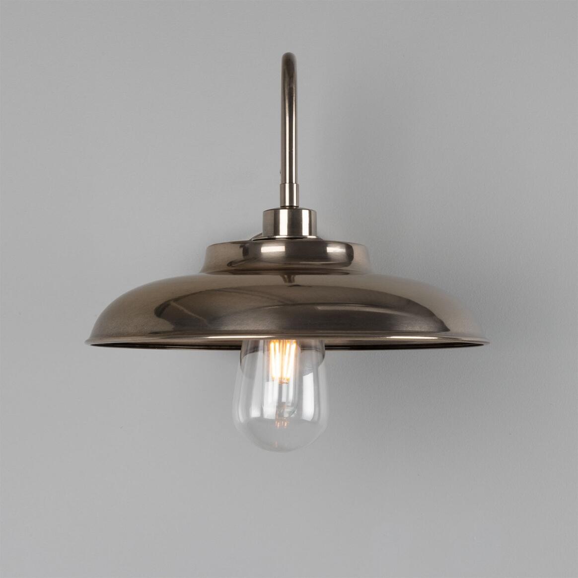Darya Swan Neck Bathroom Wall Light 32cm