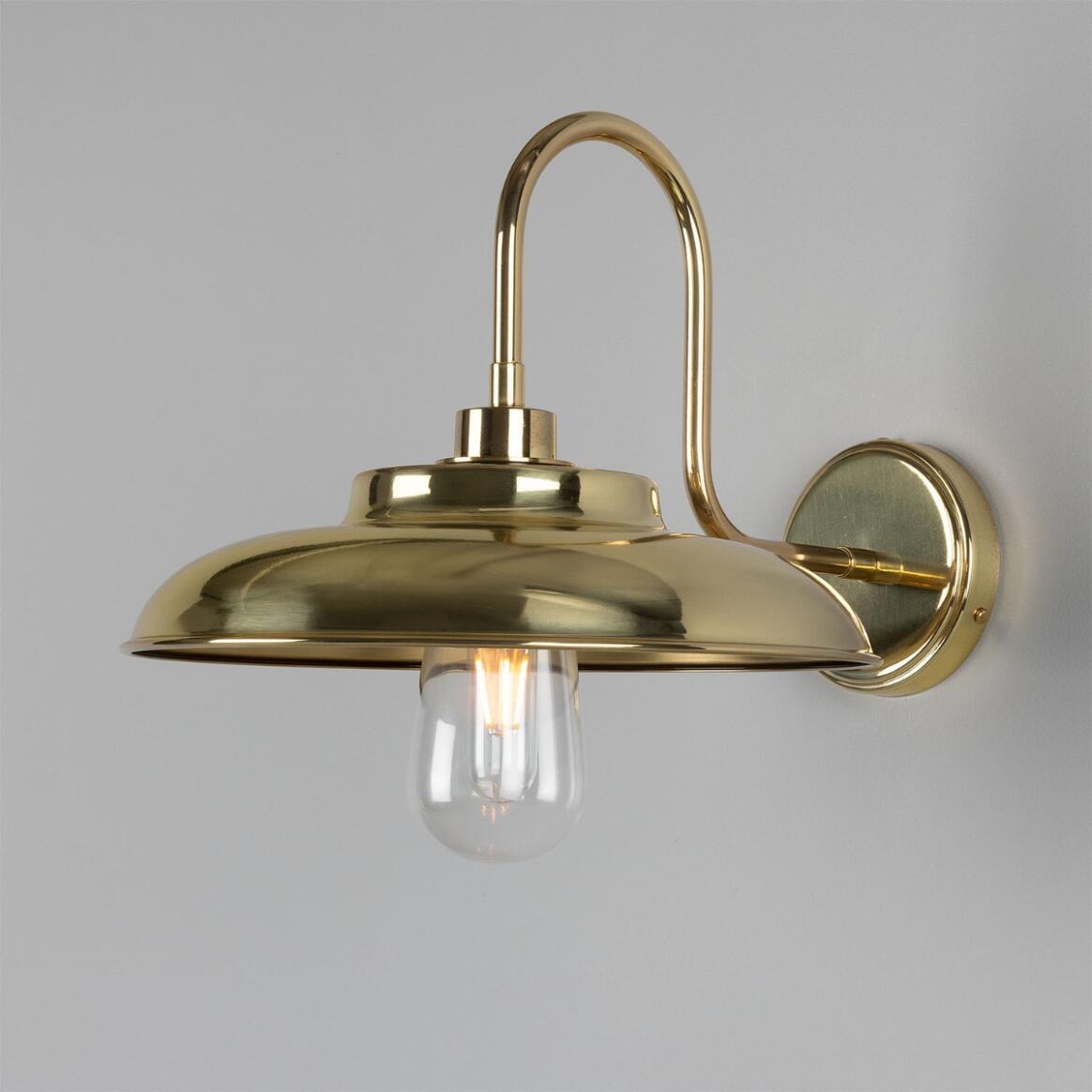 Darya Swan Neck Bathroom Wall Light 32cm