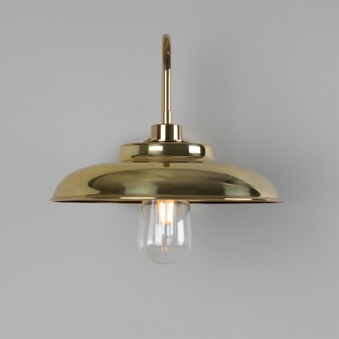Darya Swan Neck Bathroom Wall Light 32cm