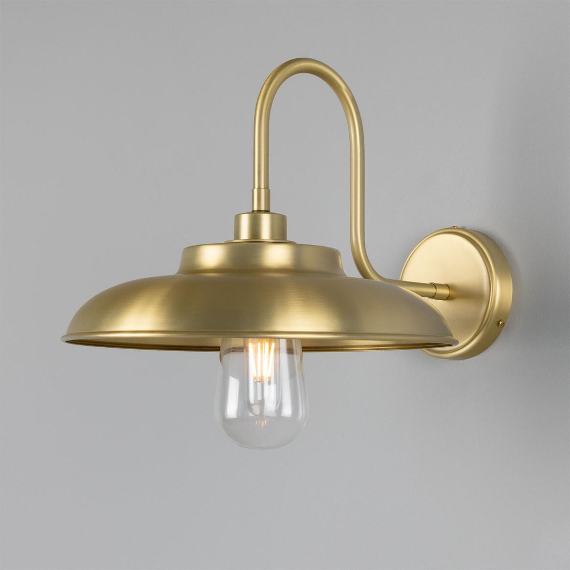 Darya Swan Neck Bathroom Wall Light 32cm