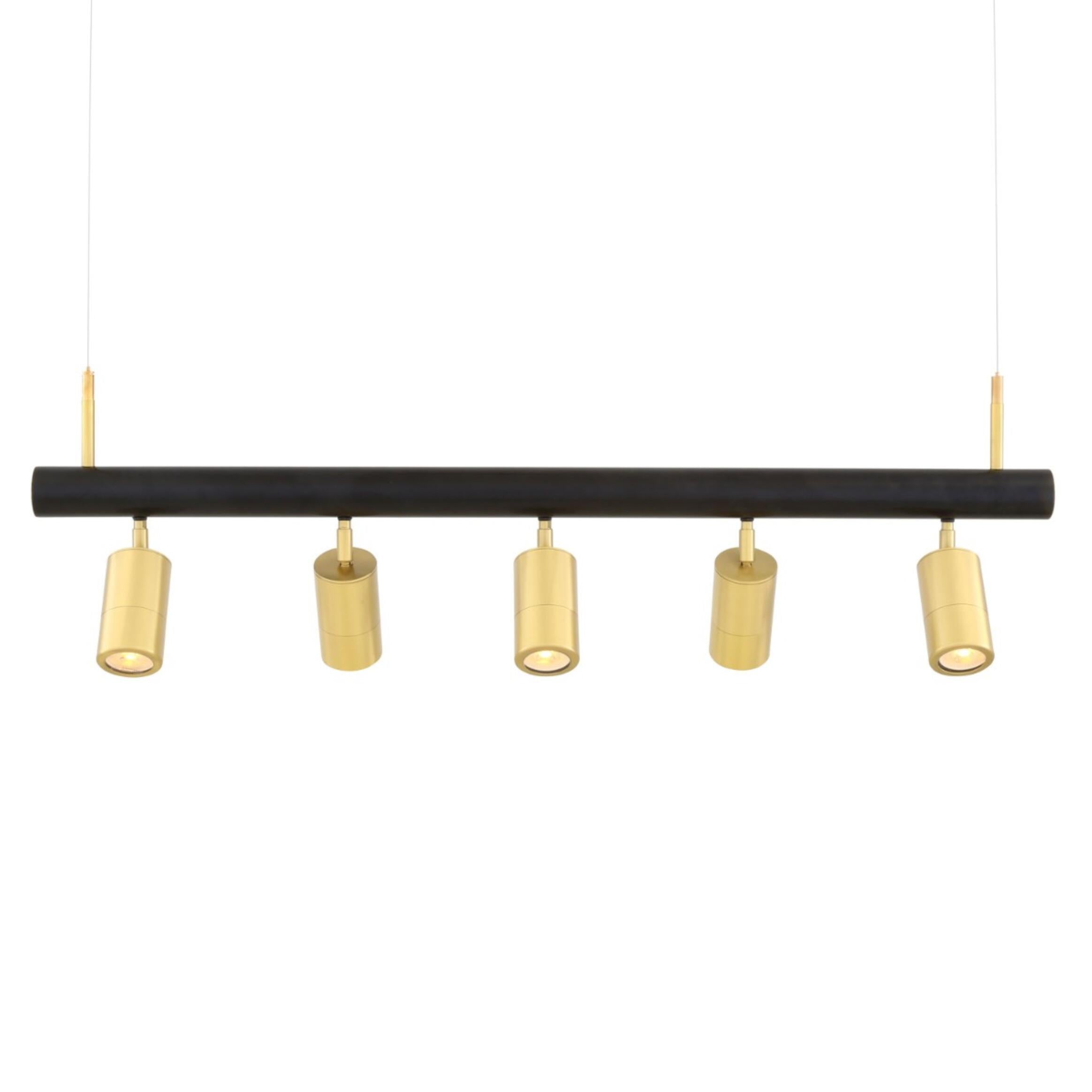 Watson Linear Island Pendant, Five Light, product shot