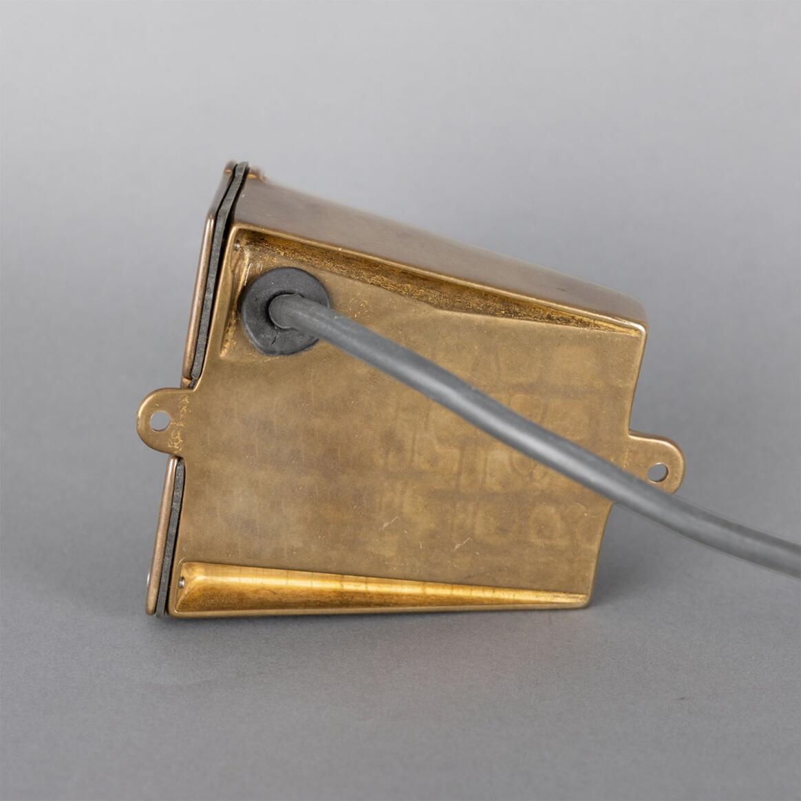 Wade Outdoor Brass Spotlight 9.5cm