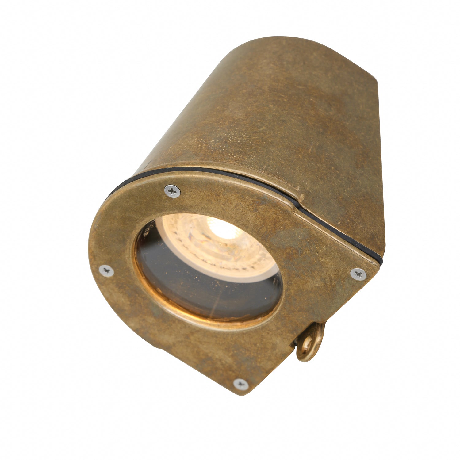 Wade Outdoor Brass Spotlight 9.5cm