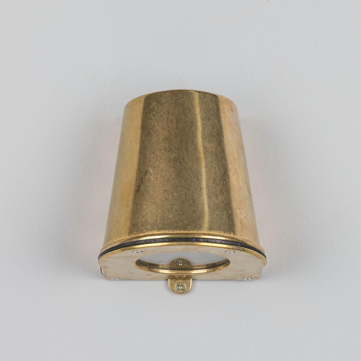 Wade Outdoor Brass Spotlight 9.5cm