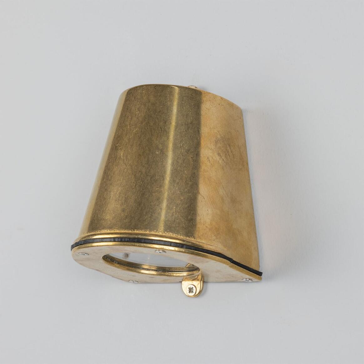 Wade Outdoor Brass Spotlight 9.5cm