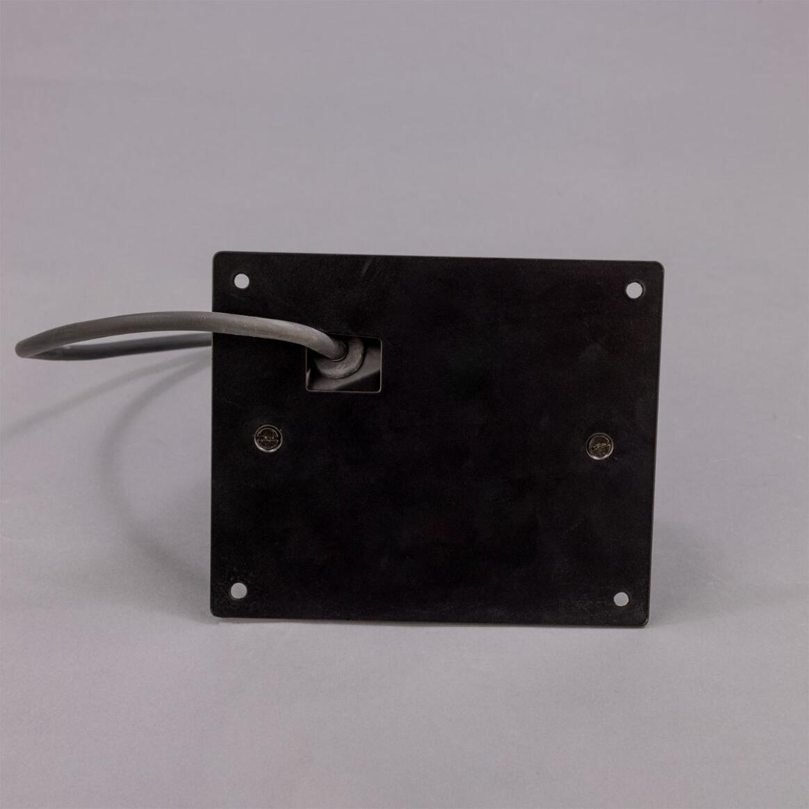 Wade Outdoor Brass Spotlight with Back Plate 15.2cm