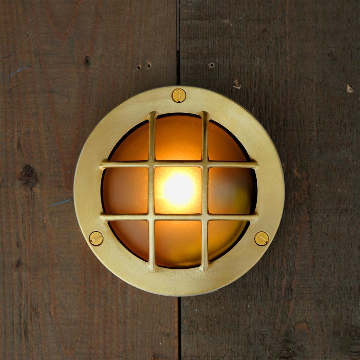 Muara Bulkhead Outdoor Wall Light 14cm