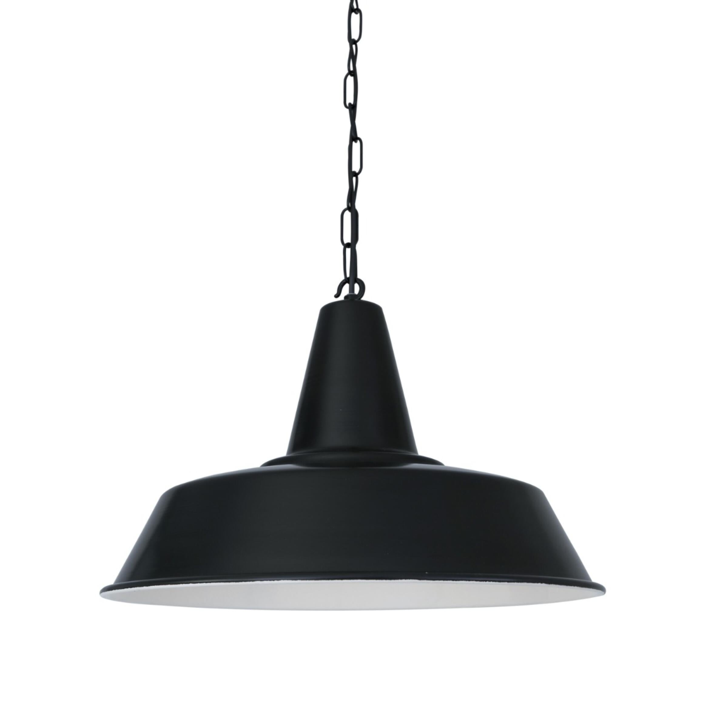 Nassau Industrial Factory Pendant Light 39cm, product shot