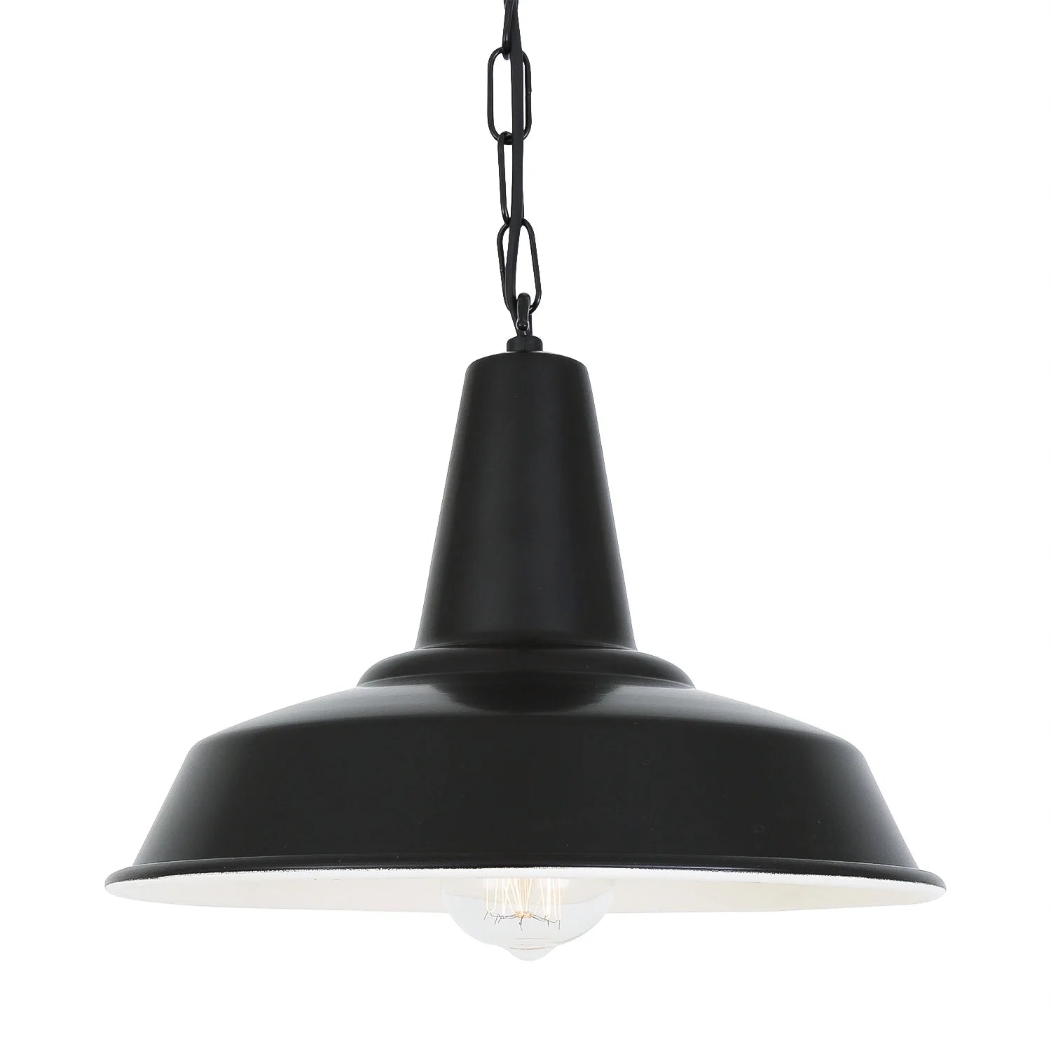 Hex Industrial Factory Pendant Light 30cm