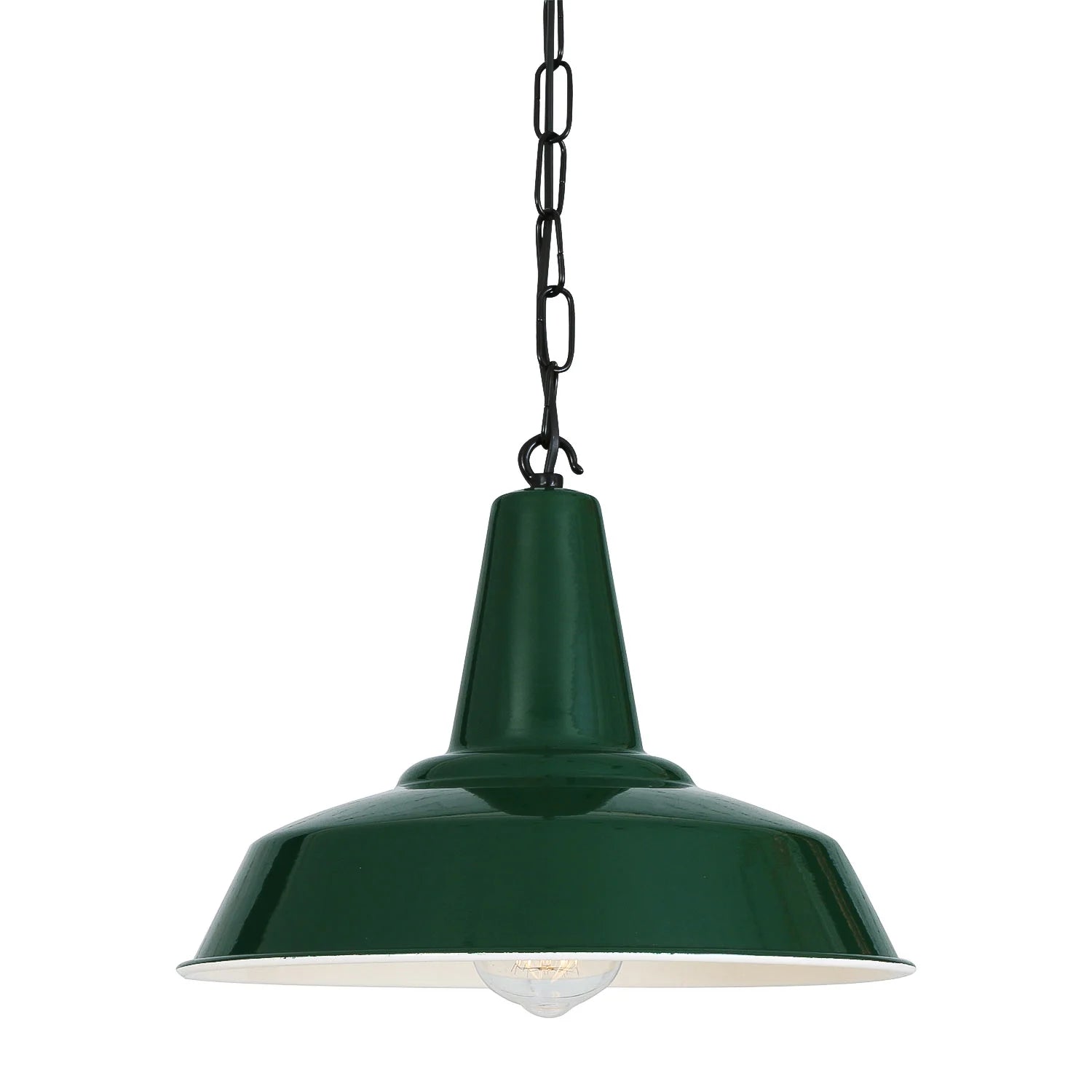 Hex Industrial Factory Pendant Light 30cm