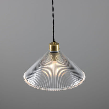 Rebell Prismatic Glass Pendant Light 30cm