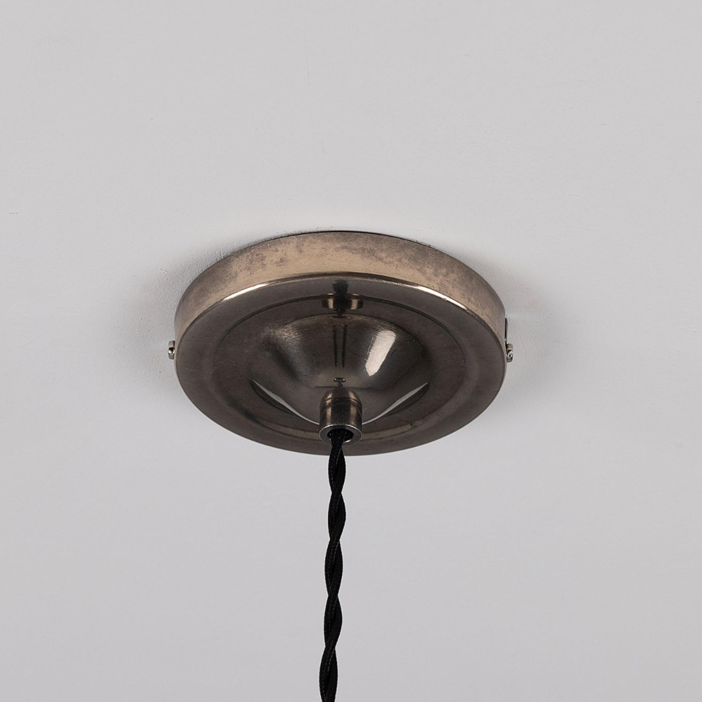 Paris Industrial Brass Pendant Light 30cm, product shot