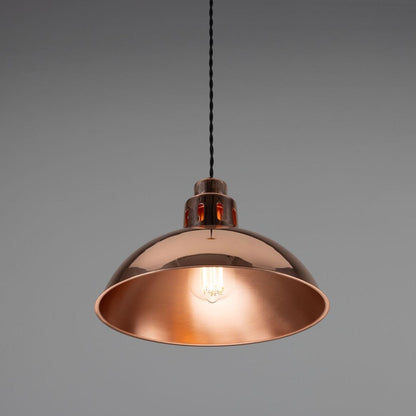 Berlin Vintage Copper Pendant Light 30cm