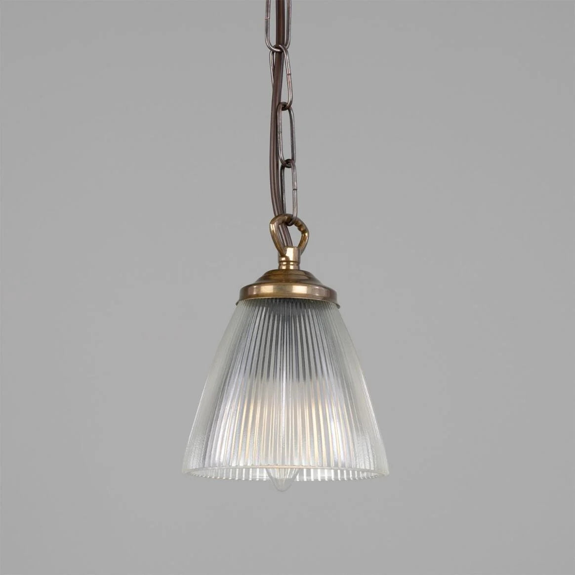 Gadar Small Prismatic Glass Pendant Light 12cm