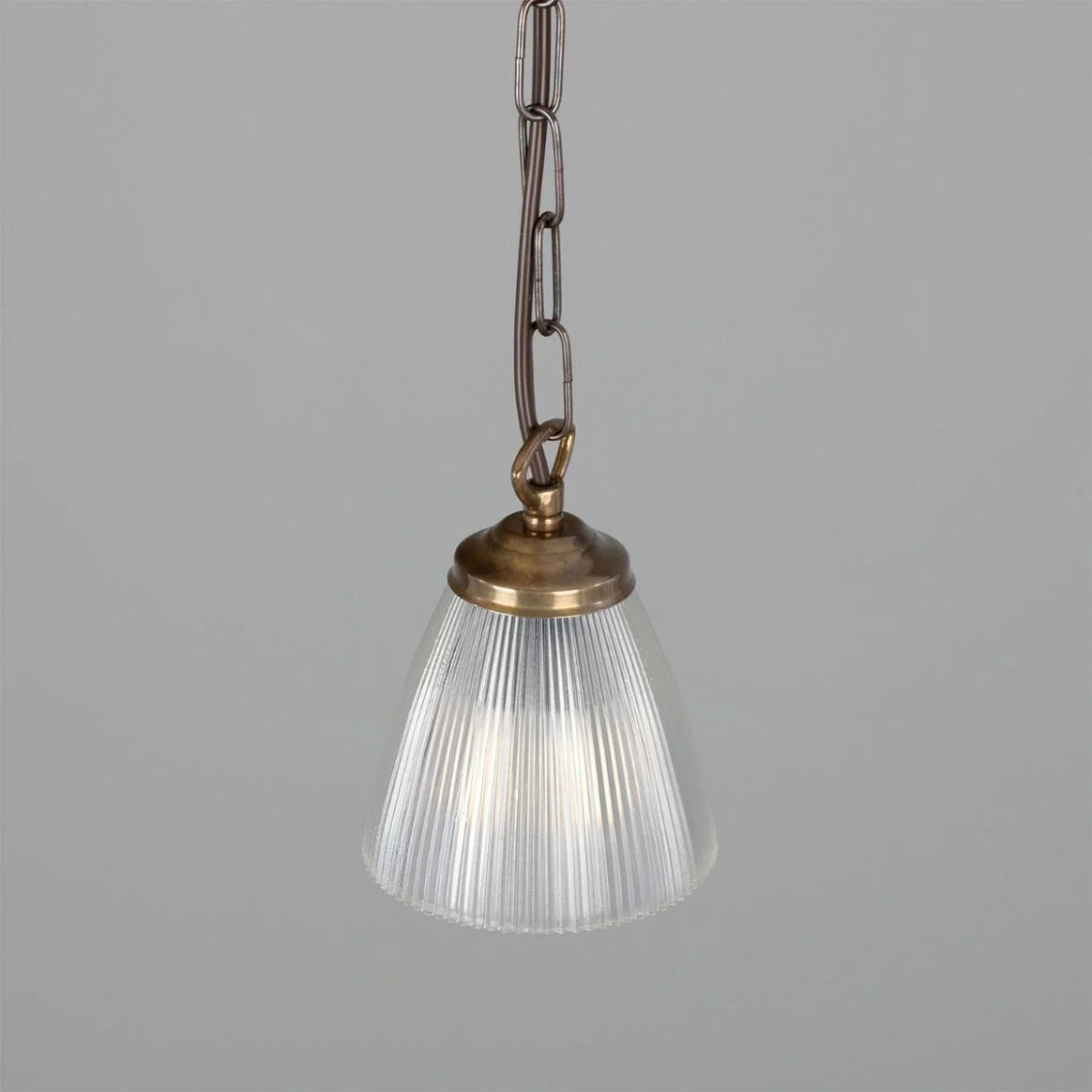 Gadar Small Prismatic Glass Pendant Light 12cm
