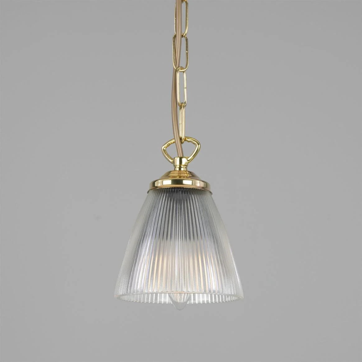 Gadar Small Prismatic Glass Pendant Light 12cm