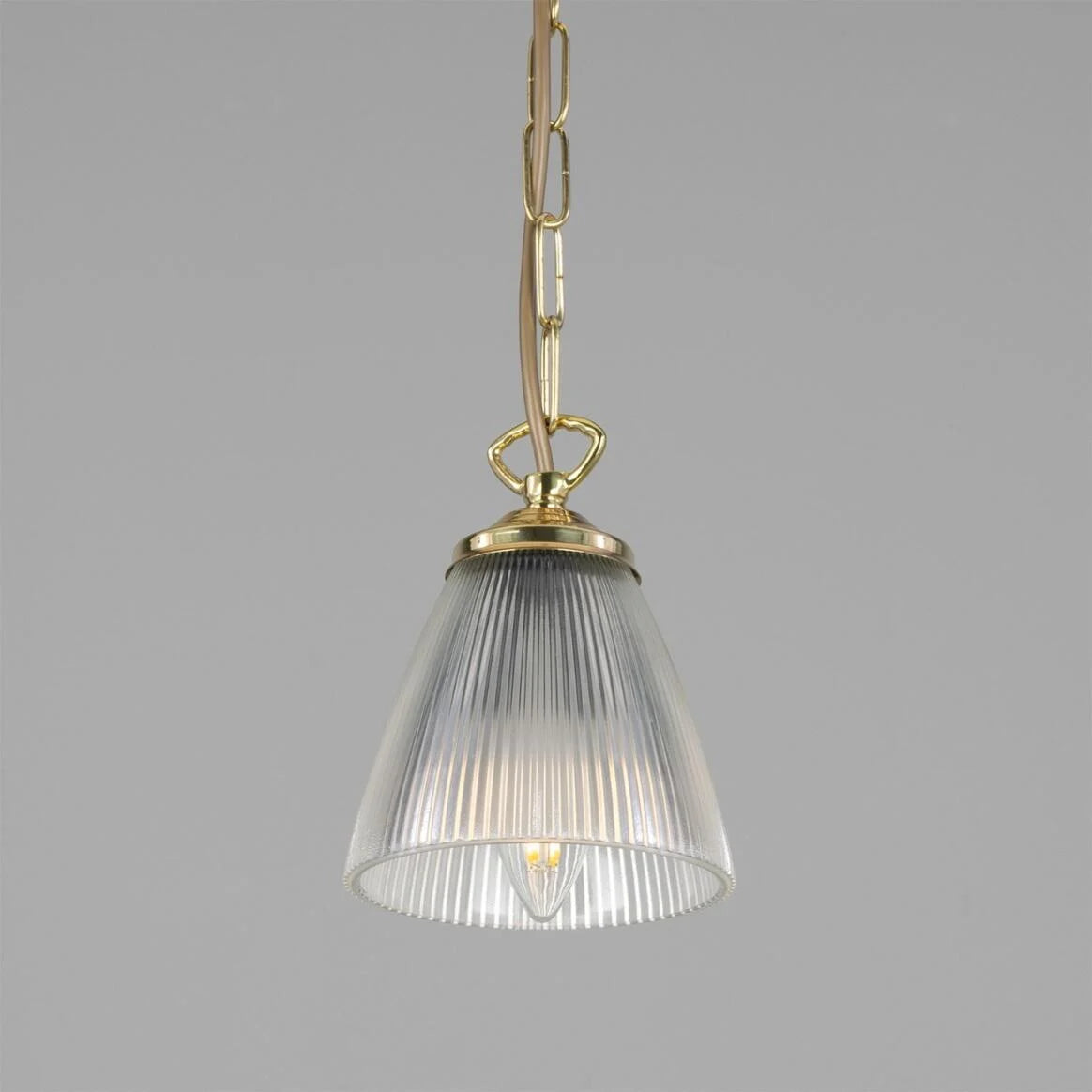 Gadar Small Prismatic Glass Pendant Light 12cm