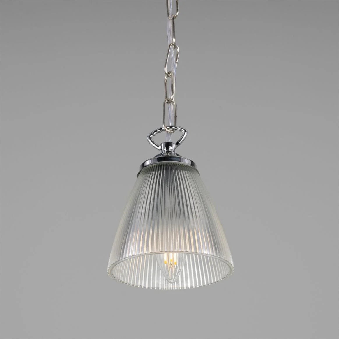 Gadar Small Prismatic Glass Pendant Light 12cm
