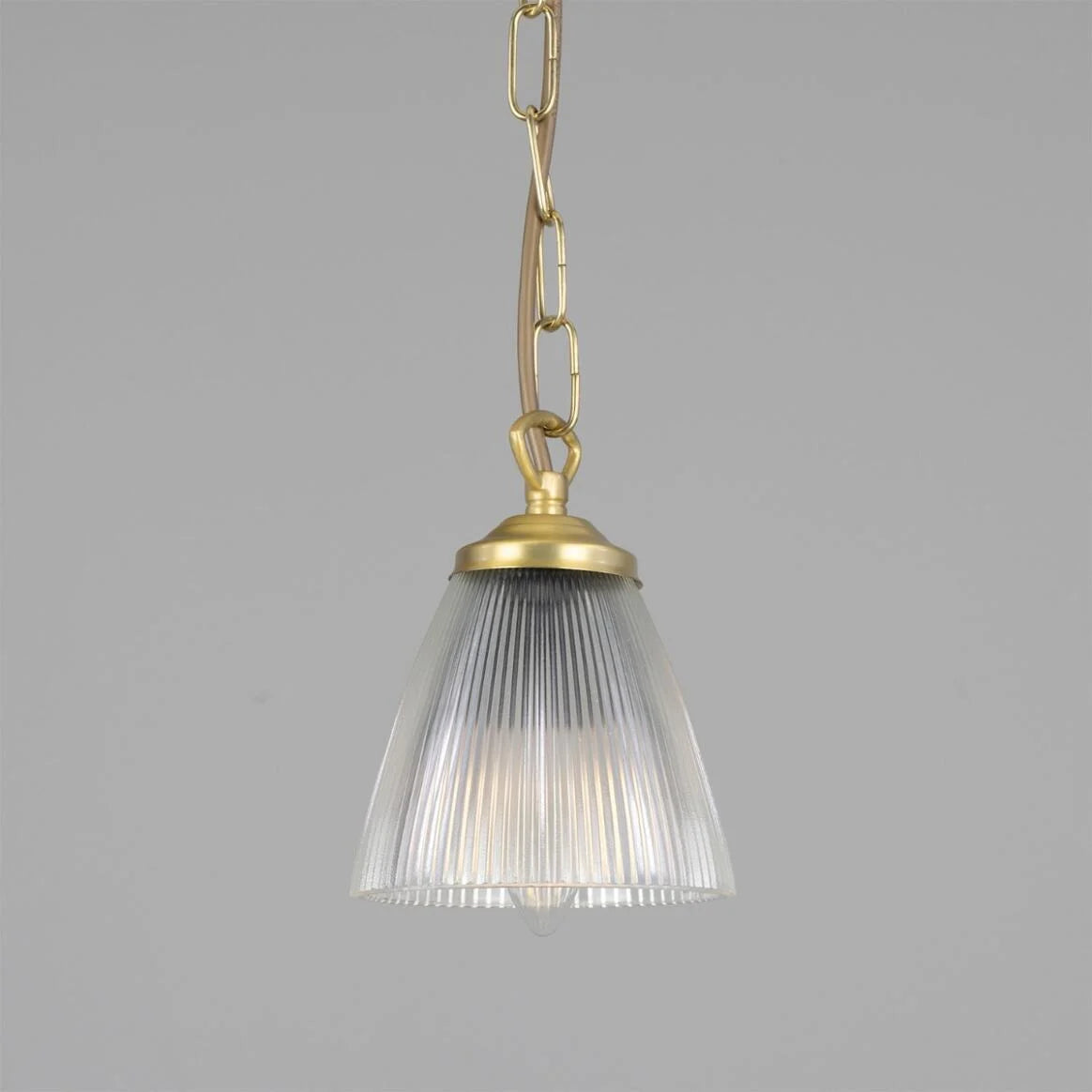 Gadar Small Prismatic Glass Pendant Light 12cm