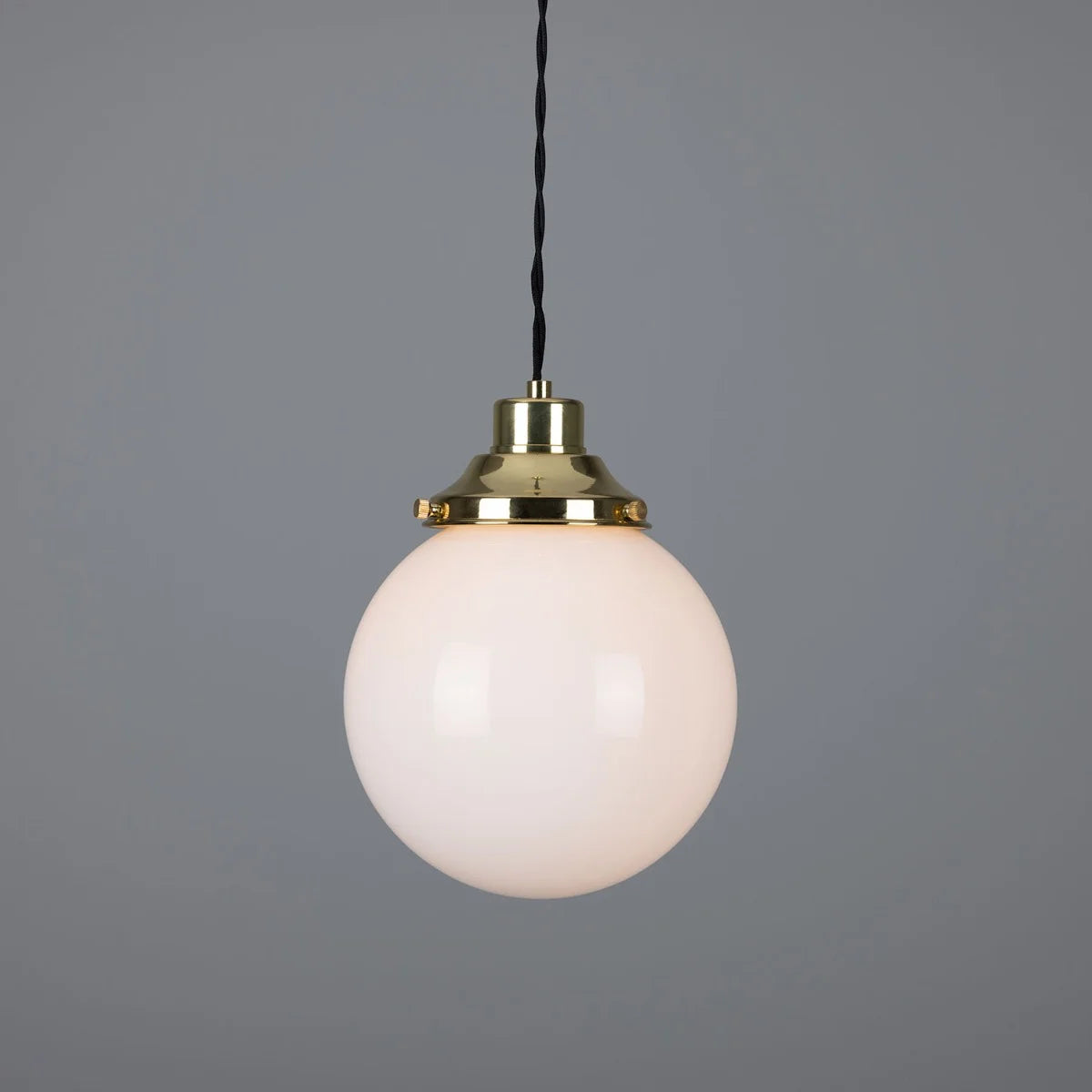 Gentry Opal Globe Pendant Light 20cm