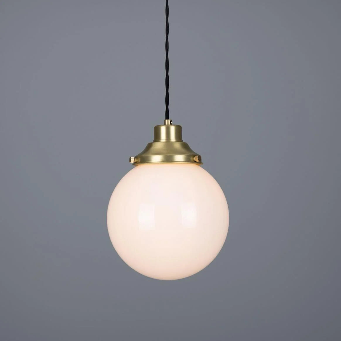 Gentry Opal Globe Pendant Light 20cm
