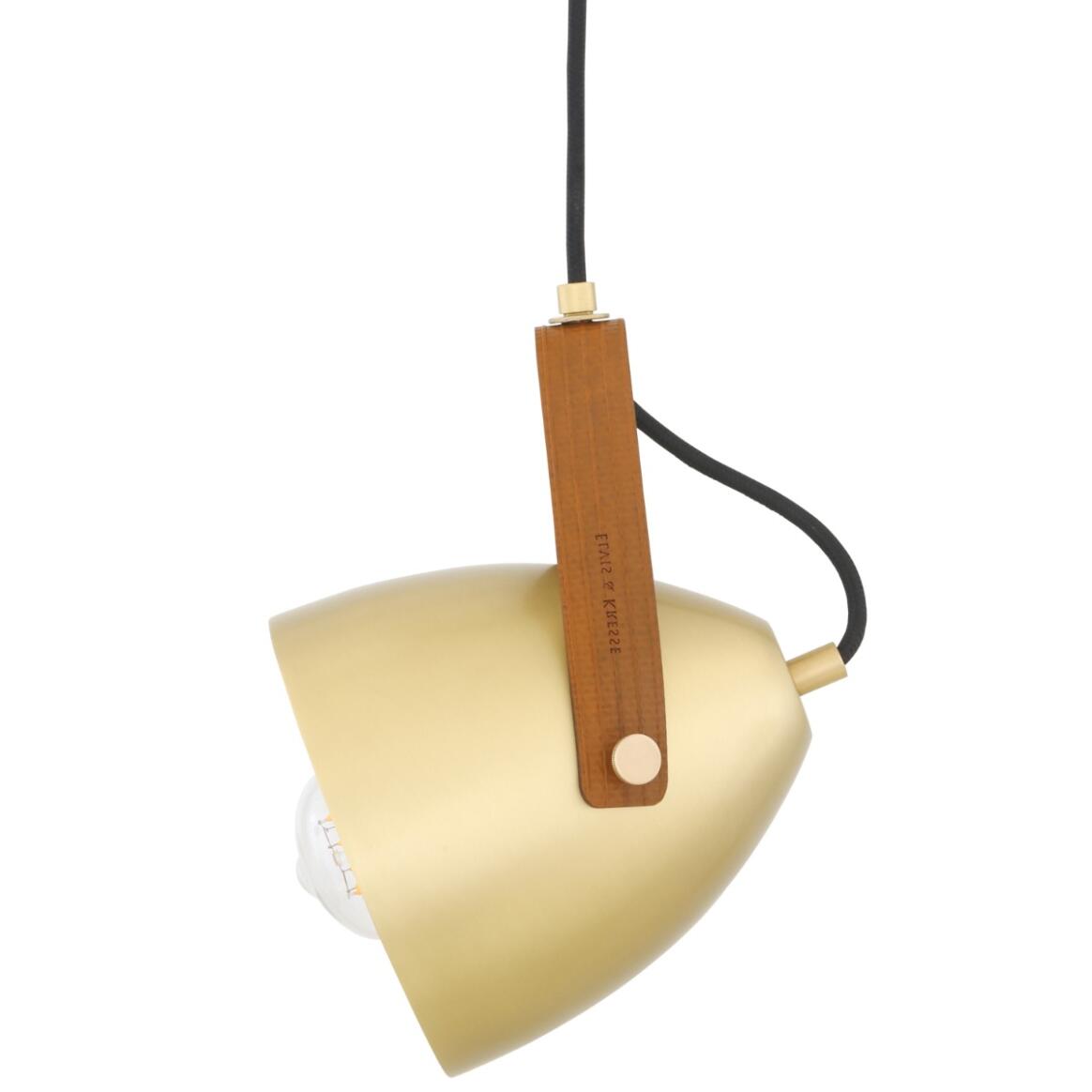 Southwark Pendant with Rescued Fire-Hose Strap