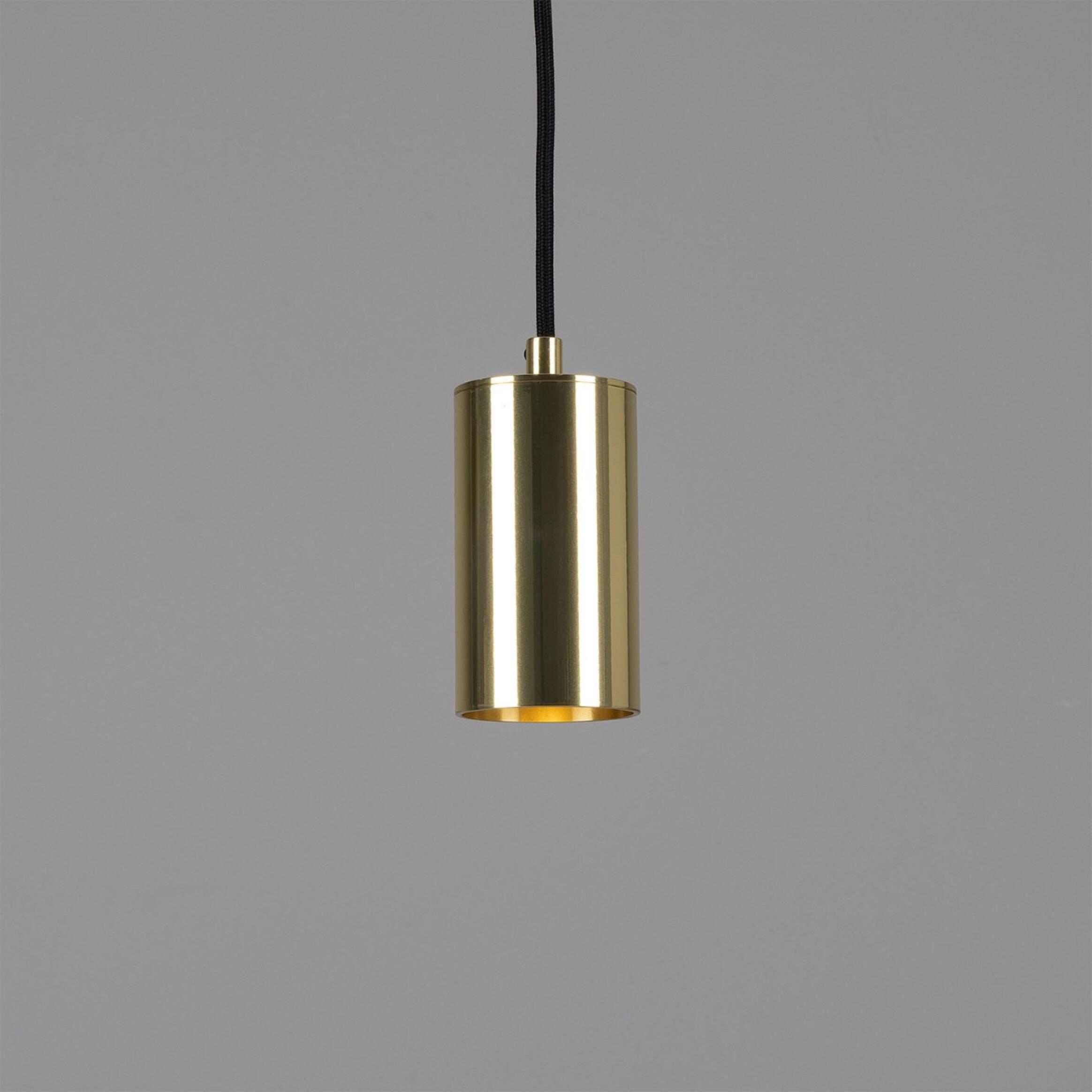 Evanston Brass Pendant Spotlight 18cm