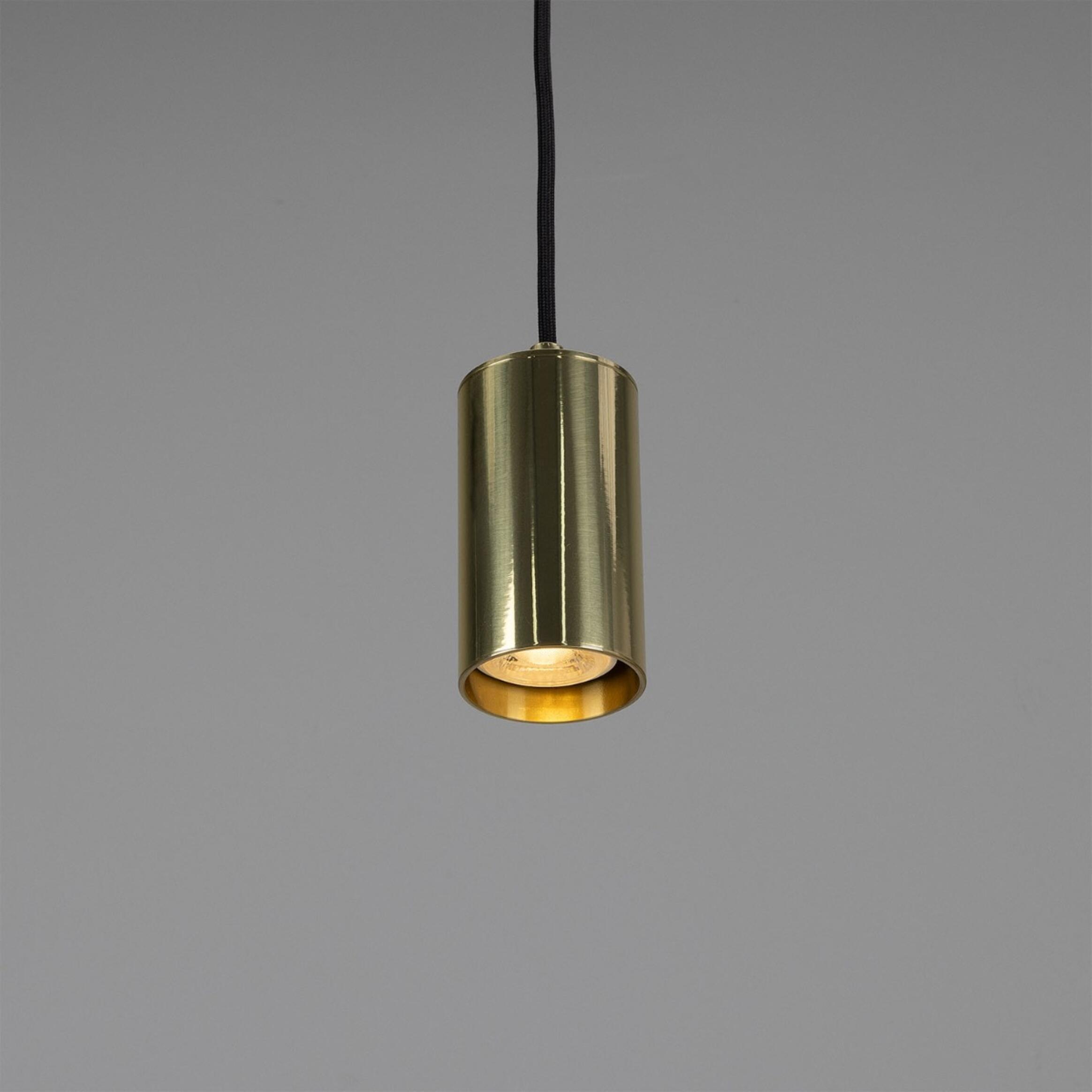 Evanston Brass Pendant Spotlight 18cm