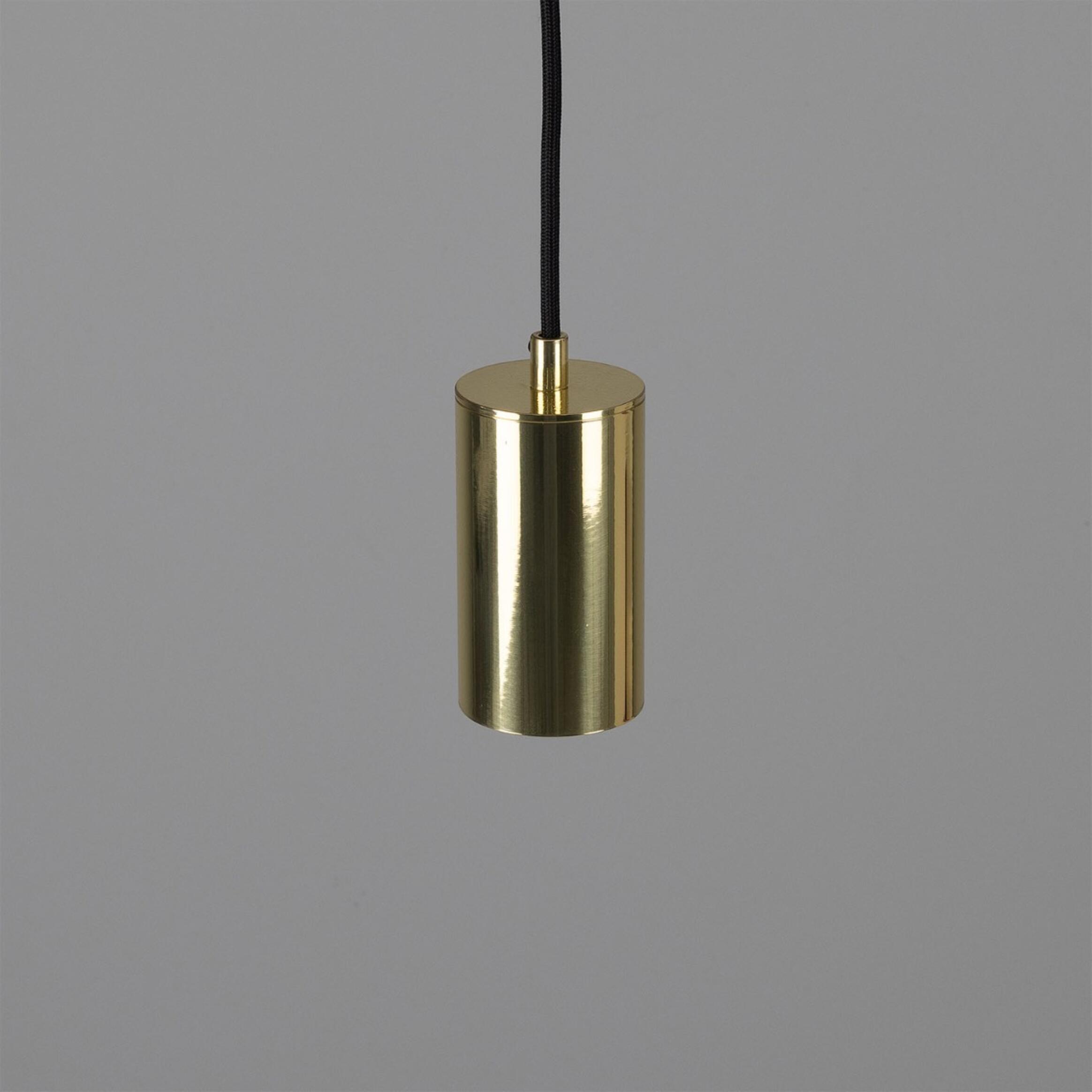 Evanston Brass Pendant Spotlight 18cm