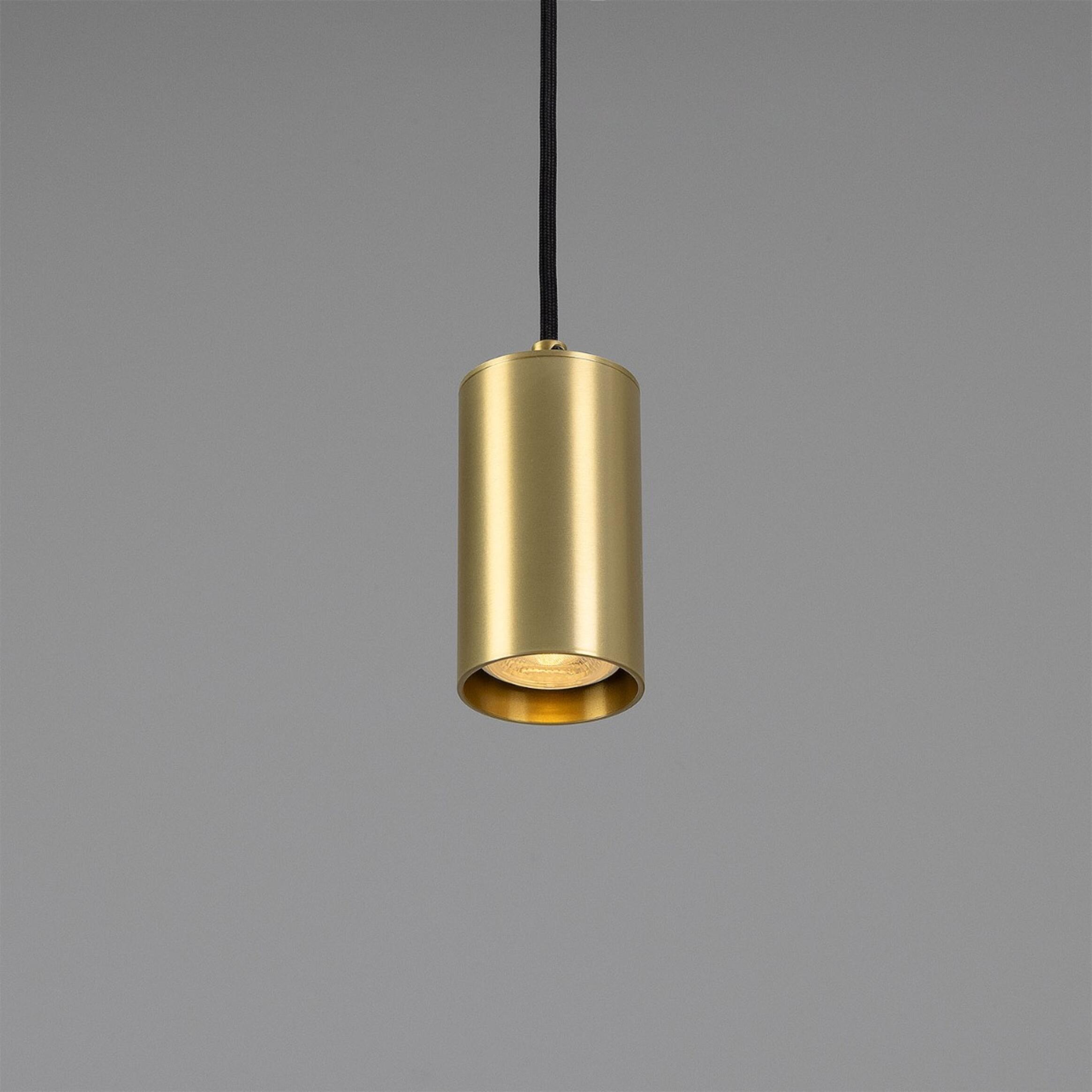 Evanston Brass Pendant Spotlight 18cm